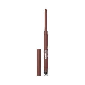Maybelline Tatoo Liner Smokey Gel Tono Smokey Brown  Lápiz de Ojos Semi-permanente con Intensidad Tatoo y con Aplicador Ultra Preciso.