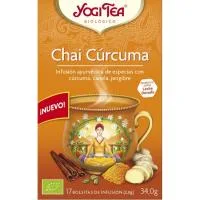 Té Chai Cúrcuma Yogi Tea, Caja 34 G