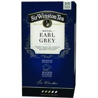 Té Royal Earl Grey Rfa SIR Winston Tea, Caja 20 Sobres