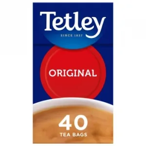 Té Negro en Bolsitas Tetley 40 Ud.