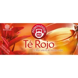 Té Rojo  Pompadour 25.36 Unidad