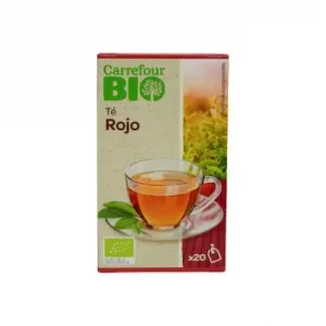 Té Rojo en Bolsitas Ecológico Carrefour Bio 20 Ud.
