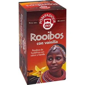 Té Rooibos de Sudáfrica con Vainilla  Pompadour 20.53 Unidad