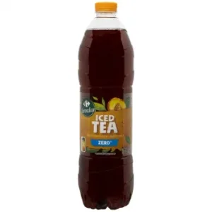 Té Sabor Melocotón Zero Carrefour Sensation Botella 1,5 L.