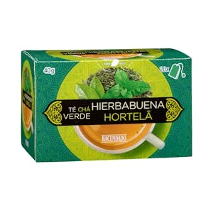 Té Verde con Hierbabuena Hacendado 0.04 KG