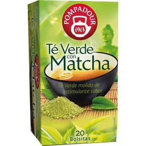 Té Verde con Matcha  Pompadour 20.31 Unidad