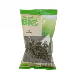 Té Verde Ecológico Carrefour Bio 100 G.