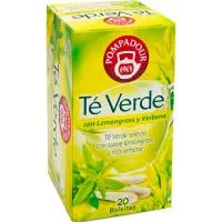 Té Verde Lemongrass Pompadour, Caja 20 Monodosis