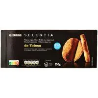 Tejas-cigarrillos Eroski Seleqtia, Caja 150 G