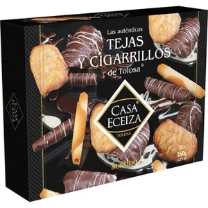 Tejas y Cigarrillos de Chocolate de Tolosa Casa Eceiza