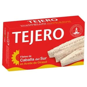 Tejero Caballa del Sur en Aceite de Girasol en Filetes 78 G 80 G
