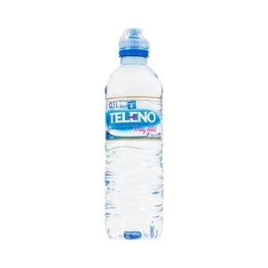 Teleno Agua Mineral, Tapón Sport Botella de 50 Centilitros 500 ML