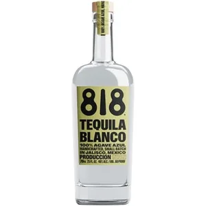 Tequila Blanco 100% Agave Azul de Jalisco 818