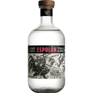 Tequila Blanco 100% Puro Agave el Espolon