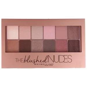 Maybelline The Nudes Palette Paleta de Sombras de Ojos con 12 Tonos de Larga Duración con Acabados Mates y Satinados, Incluye Aplicador.