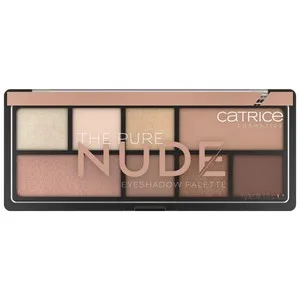 Catrice The Pure Nude Paleta con 8 Sombras de Ojos con Gran Pigmentación, Diferentes Acabados y Textura Atercioplelada.