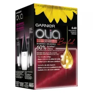 Tinte 6.60 Rojo Intenso Garnier Olia 1 Ud.