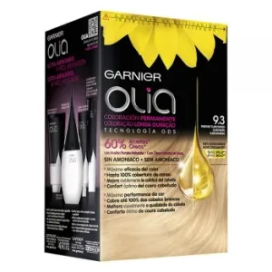 Tinte 9.3 Rubio Muy Claro Dorado Garnier Olia 1 Ud.