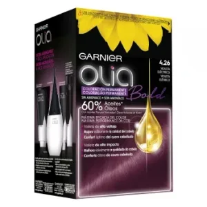 Tinte Bold 4.26 Violeta Eléctrico Garnier Olia 1 Ud.