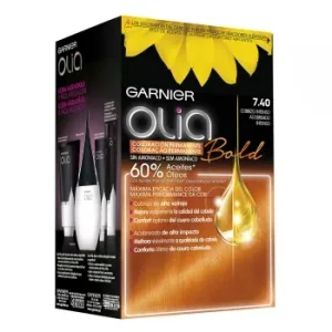 Tinte Bold 7.40 Cobrizo Intenso Garnier Olia 1 Ud.