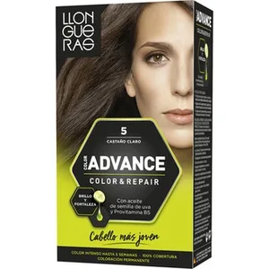 Tinte Color Advance Castaño Claro Nº 5 Coloración Permanente Llongueras