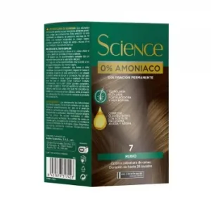 Tinte Color Permanente Nº 7 Rubio 0% Amoniaco Science Les Cosmétiques 1 Ud.