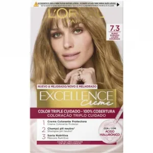 Tinte Creme Nº 7.3 Rubio Dorado L'oréal Excellence 1 Ud.