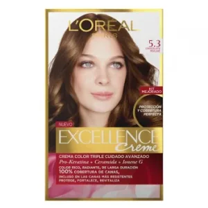 Tinte Creme Nº 5.3 Chocolate Praliné L'oréal Excellence 1 Ud.