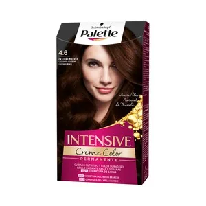 Palette Tinte de Pelo Permanente Tono 4.6 Castaño Marrón Palette Intensive Creme Color.