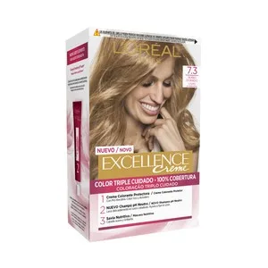 L´oréal Paris Tinte de Pelo Permanente Tono 7.3 Rubio Dorado L´oréal Paris Excellence Creme.e.