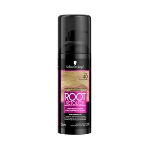 Schwarzkopf Tinte en Spray Retocador de Raiz, para Cabellos con Tonos Rubios Oscuros Schwarzkopf Root Retoucher. 120 ML