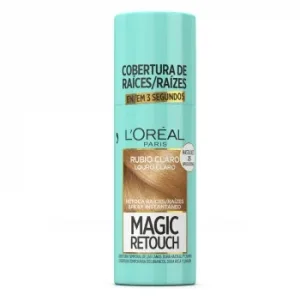 Tinte Retoca Raíces Spray Instantáneo Rubio Claro Magic Retouch L'oreal Paris 75 Ml.