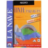 Tinte Ropa Negro la Nave, Sobre, Pack 2x20 G