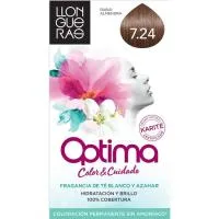 Tinte Rubio N. 7.24 Llongeras Optima, Caja 1 Unid.