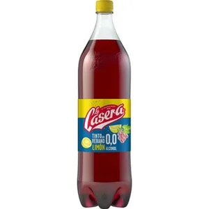 Tinto de Verano con Refresco de Limón 0,0% Alcohol  la Casera 1.5 L