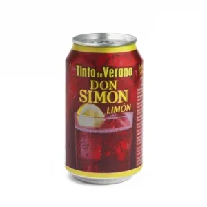 Tinto de Verano Limón Don Simón Lata 33 Cl.