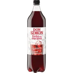 Tinto Verano Clásico sin Alcohol Botella Pet 1,5 L