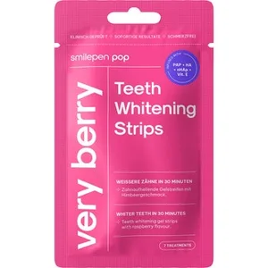 Tiras Blanqueadoras de Dientes Sabor Fresa Tratamientos POP