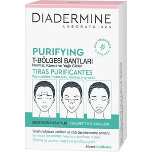 Tiras Purificantes para Pieles Normales, Mixtas y Grasas Diadermine