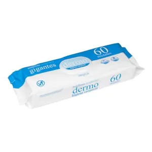 Toallitas Dermo Higiene Corporal Deliplus Tamaño Gigantes 60 UD