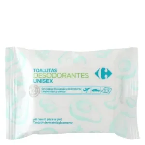 Toallitas Desodorantes Carrefour 12 Ud.