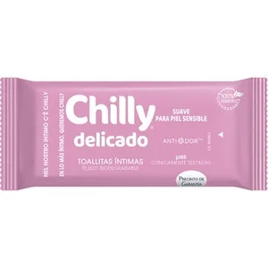Toallitas Higiene Íntima Pocket Delicado Anti Odor Ph 5 Chilly