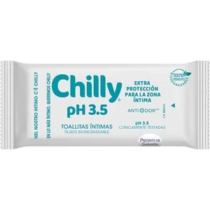 Toallitas Higiene Íntima Pocket Extra Protección Anti Odor Ph 3,5 Chilly