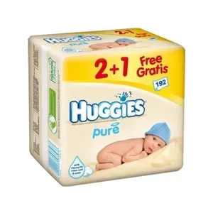 Huggies Toallitas Húmedas para Bebé Huggies Pure 3 X 64 Uds. 168 UD