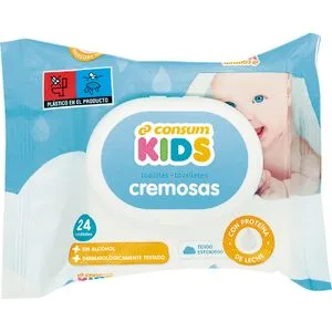 Toallitas Infantiles Cremosas 24 u