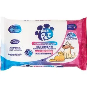 Toallitas Mascotas con Clorhexidina 1 u