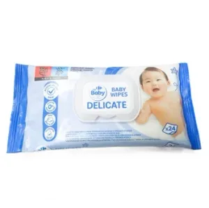 Toallitas para Bebe Delicate My Carrefour Baby 24 Ud