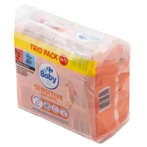Toallitas para Bebé Sensitive My Carrefour Baby 216 Ud.