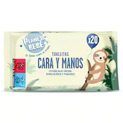 Toallitas para Cara y Manos Planeta Bebé de Dia Bolsa 20 Unidades