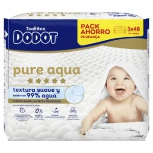 Toallitas Pure Aqua Dodot 144 Ud.